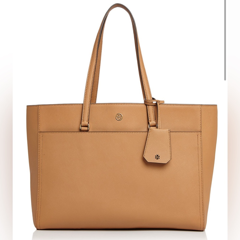 Tory Burch Brown Leather Tote